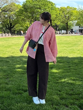 「STANDOIL（スタンドオイル）のアイテム」を使った、NUNさん（レディース・171cm）の春コーディネート