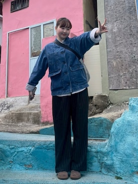 NUNさん（レディース・171cm）の春コーディネート