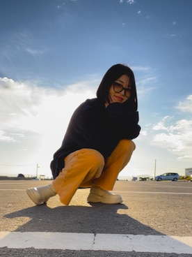 「CHARLES & KEITH（チャールズ & キース）のアイテム」を使った、hibiさん（骨格ナチュラル・レディース・155cm）の夏コーディネート