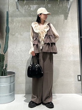 ricoさん（レディース・161cm）の春コーディネート