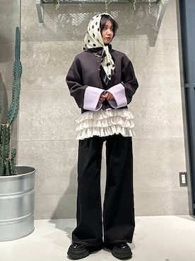 ricoさん（レディース・161cm）の冬コーディネート