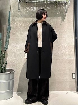 「RAGEBLUE」｜「アイテム（ジャケット/アウター）」を使った、ricoさん（レディース・161cm）の冬コーディネート