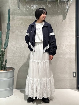 「RAGEBLUE（レイジブルー）のアイテム（アクセサリー）」を使った、ricoさん（レディース・161cm）の秋コーディネート