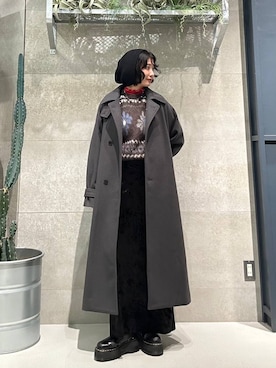 ricoさん（レディース・161cm）の冬コーディネート