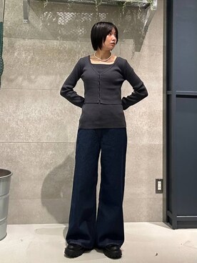 「RAGEBLUE（レイジブルー）のアイテム（アクセサリー）」を使った、ricoさん（レディース・161cm）の秋コーディネート