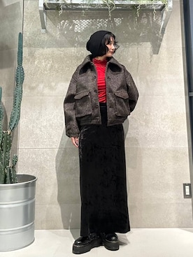 ricoさん（レディース・161cm）の冬コーディネート