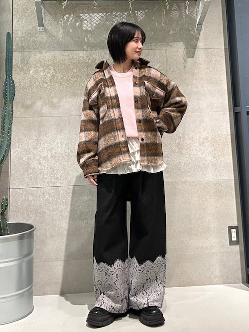 セール】シャギーチェックBIG CPOジャケット（ブルゾン）｜RAGEBLUE