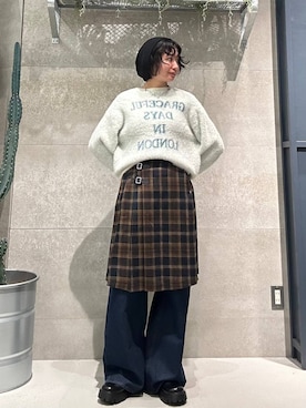 「RAGEBLUE」｜ricoさん（レディース・161cm）の秋コーディネート