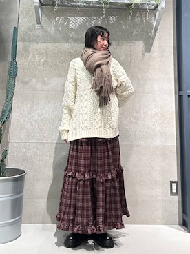 「RAGEBLUE」｜ricoさん（レディース・161cm）の秋コーディネート