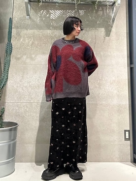 「RAGEBLUE（レイジブルー）のアイテム（アクセサリー）」を使った、ricoさん（レディース・161cm）の秋コーディネート