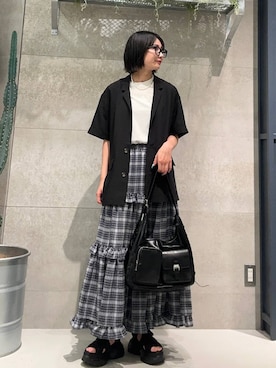 ricoさん（レディース・161cm）の夏コーディネート