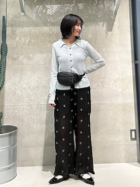 「RAGEBLUE（レイジブルー）のアイテム（バッグ）」を使った、ricoさん（レディース・161cm）の春コーディネート