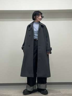 「RAGEBLUE（レイジブルー）のアイテム（ジャケット/アウター）」を使った、ricoさん（レディース・161cm）の秋コーディネート