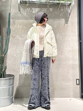 「RAGEBLUE」｜「アイテム（ジャケット/アウター）」を使った、ricoさん（レディース・161cm）の冬コーディネート