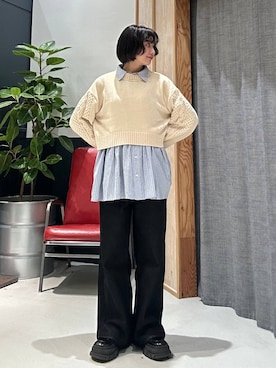 「RAGEBLUE」｜ricoさん（レディース・161cm）の秋コーディネート