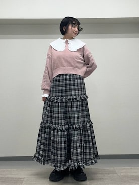 「RAGEBLUE」｜ricoさん（レディース・161cm）の秋コーディネート