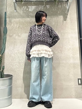 ricoさん（レディース・161cm）の冬コーディネート