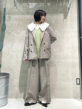 ricoさん（レディース・161cm）の冬コーディネート