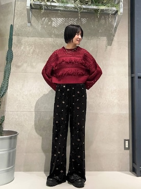 「アイテム（スウェットパンツ）」を使った、ricoさん（レディース・161cm・20代）の夏コーディネート