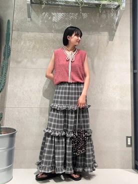 ricoさん（レディース・161cm）の夏コーディネート