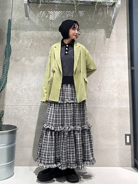 ricoさん（レディース・161cm）の冬コーディネート