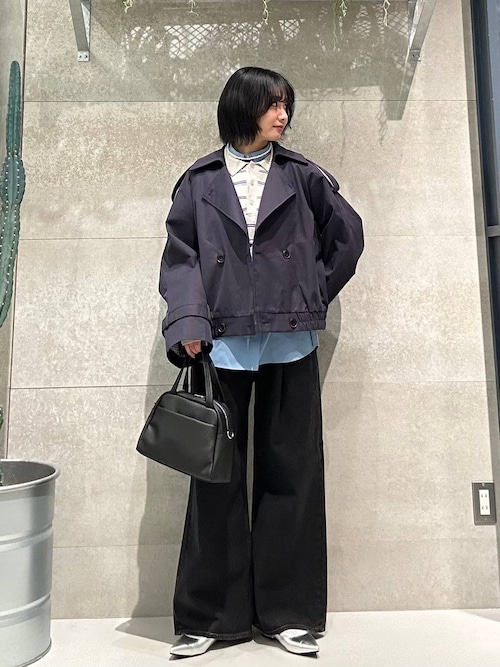 RAGEBLUE ツイルショートトレンチコート RAGEBLUE｜ツイルショートトレンチコート | Rakuten Fashion(楽天