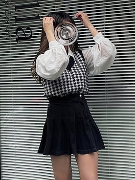 「韓国好きな人と繋がりたい」｜「アイテム（その他）」を使った、☪︎. 키 .?さん（レディース・158cm）の秋コーディネート