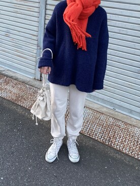 Ochiさん（レディース・158cm）の冬コーディネート