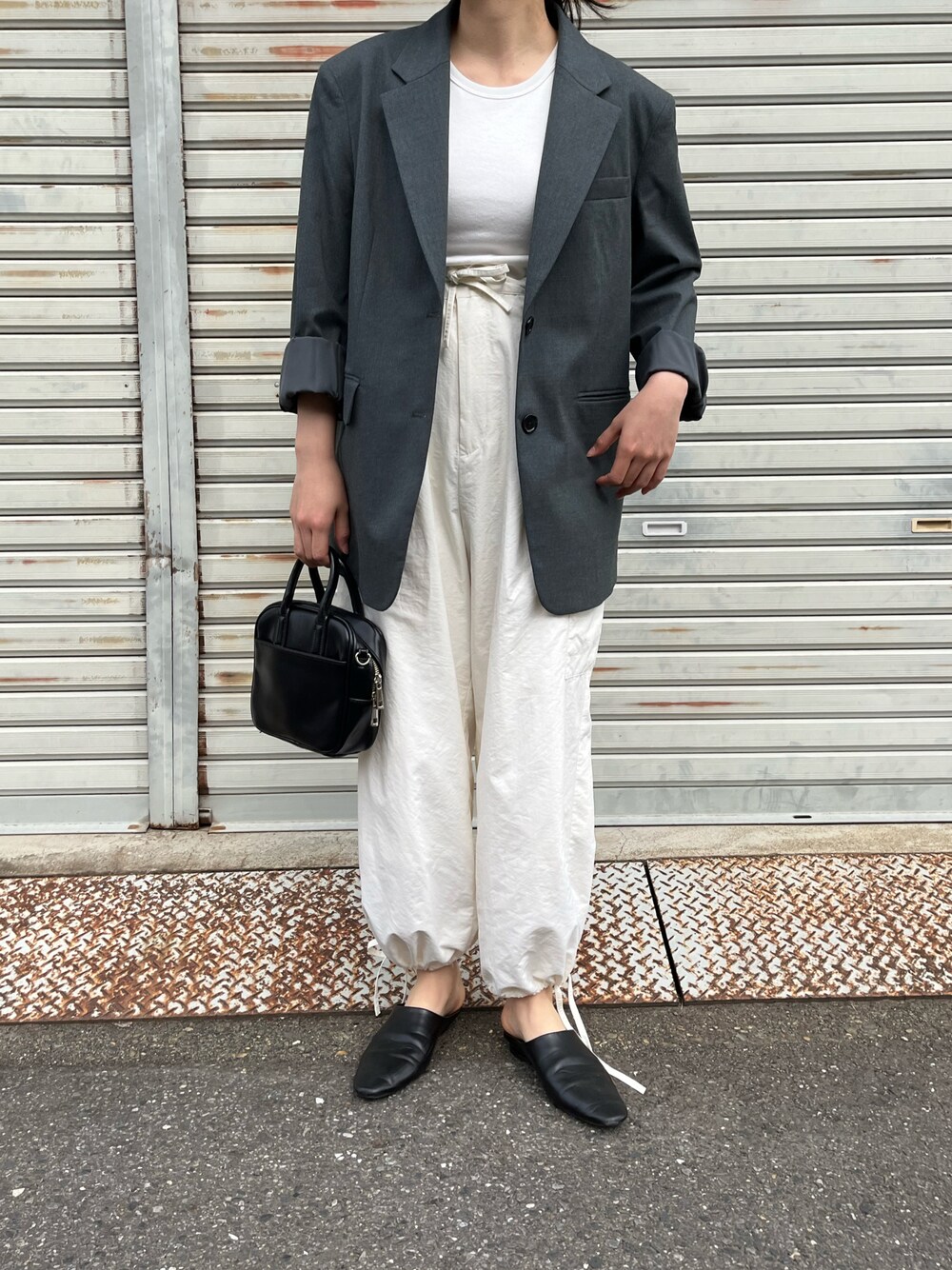 LOWRYS FARM（ローリーズファーム）の「スクエアミニボストンBAG