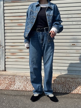 Ochiさん（レディース・160cm）の春コーディネート