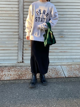 Ochiさん(レディース・158cm)の冬コーディネート