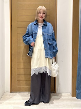 「BAYFLOW（ベイフロー）のアイテム」を使った、orinさん（レディース・164cm）の冬コーディネート