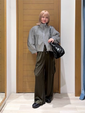 「HEREIAM（ヘレイアム）のアイテム」を使った、orinさん（レディース・163cm）の秋コーディネート