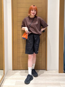 「COBMASTER（コブマスター）のアイテム」を使った、orinさん（レディース・164cm）の夏コーディネート