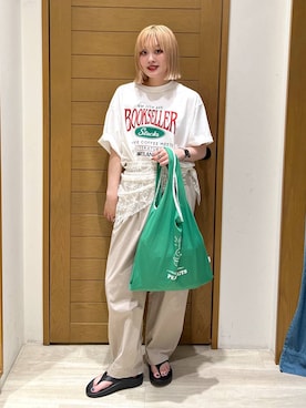 「アイテム（財布/小物）」を使った、orinさん（レディース・164cm）の夏コーディネート