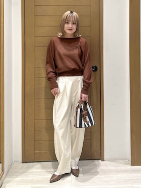 「アイテム（ブラジャー）」を使った、orinさん（レディース・163cm）の春コーディネート