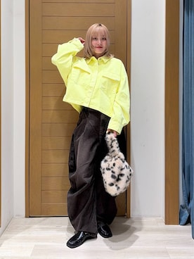 「HEREIAM（ヘレイアム）のアイテム」を使った、orinさん（レディース・164cm）の秋コーディネート
