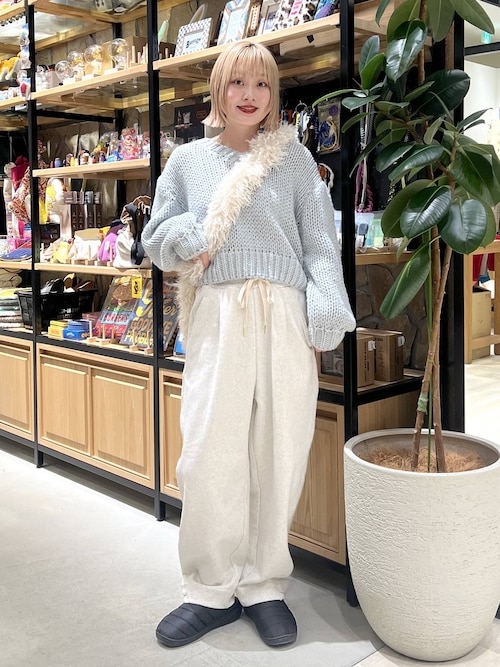 セール】[裾シルエット変更可]裏起毛スウェットパンツ（スウェット