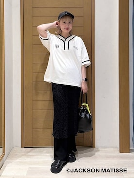 「BAYFLOW（ベイフロー）のアイテム」を使った、orinさん（レディース・163cm）の夏コーディネート