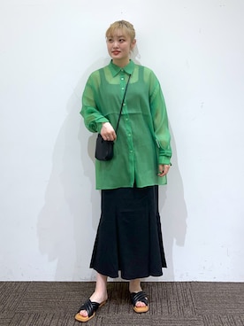 「oodt」｜orinさん（レディース・163cm）の夏コーディネート