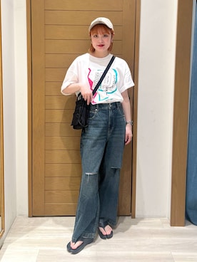 「PRINCE（プリンス）のアイテム」を使った、orinさん（レディース・164cm）の春コーディネート