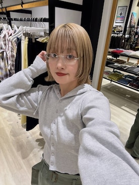 「HEREIAM（ヘレイアム）のアイテム」を使った、orinさん（レディース・163cm）の春コーディネート