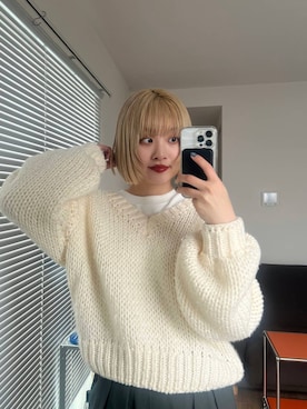 「BAYFLOW（ベイフロー）のアイテム」を使った、orinさん（レディース・164cm）の冬コーディネート