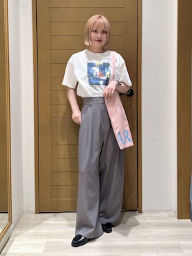 「AMERICAN RAG CIE（アメリカンラグシー）のアイテム」を使った、orinさん（レディース・163cm）の春コーディネート