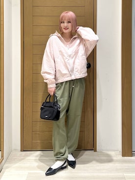 「BAYFLOW（ベイフロー）のアイテム（ブルゾン）」を使った、orinさん（レディース・163cm）の春コーディネート