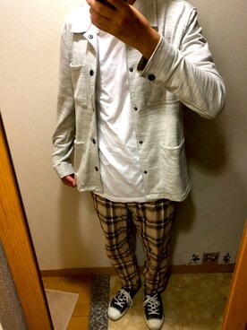 「BACK NUMBER（バックナンバー）のアイテム（その他アウター）」を使った、TAKESHIさん（メンズ・178cm）の秋コーディネート