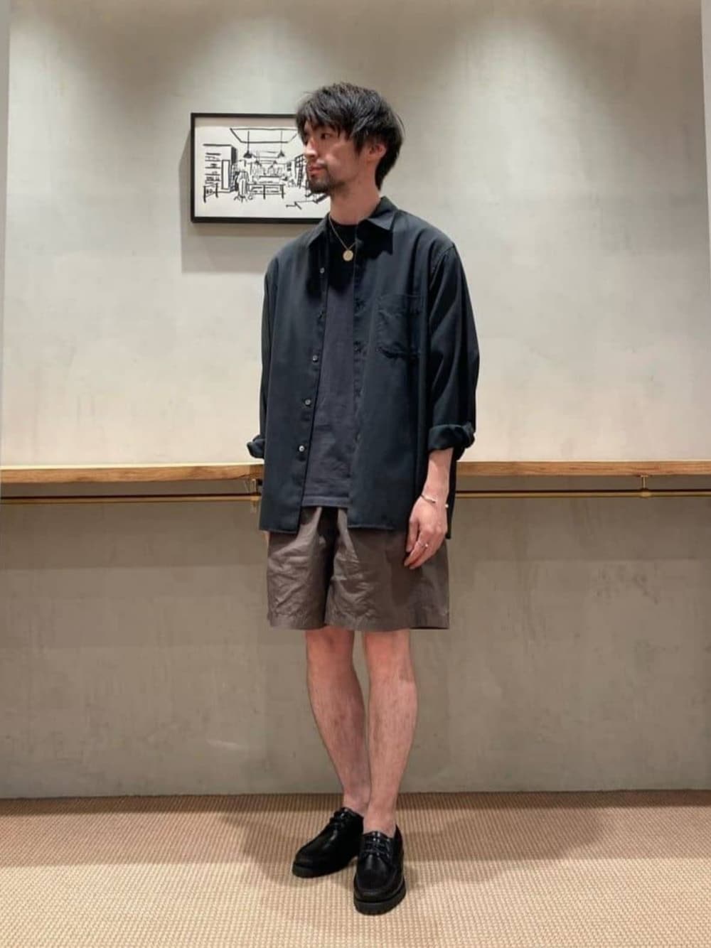 スティーブンアラン Steven Alan FRONT TUCK PANTS パンツ