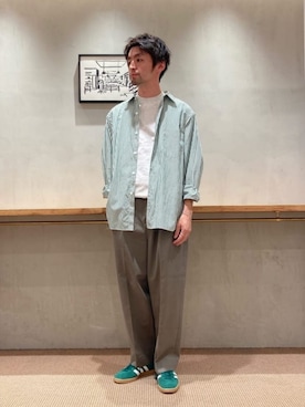 「Steven Alan（スティーブンアラン）のアイテム」を使った、3566myさん（メンズ・172cm）の夏コーディネート