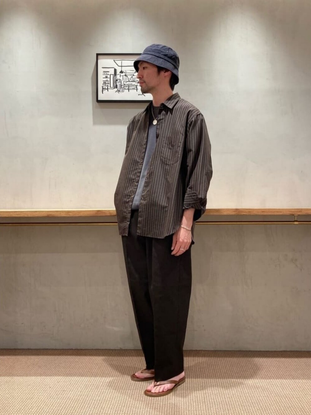 Steven Alan ライトホップサック インツープリーツ ドレストラウザーズ Steven Alan（スティーブンアラン）の「＜Steven Alan＞ ライトホップ