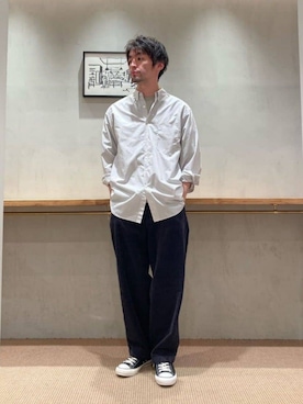「Steven Alan（スティーブンアラン）のアイテム」を使った、3566myさん（メンズ・172cm）の夏コーディネート